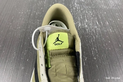 Travis FZ3124-200 Jordan Scott Low Retro Golf 81 1 Olive Bright Neutral 0706